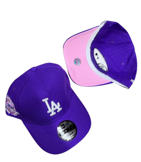 Casquette New Era 9FIFTY Los Angeles Dodgers « Under-visor rose »