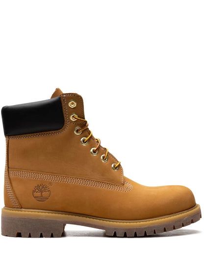 Timberland bottines en daim à empiècements